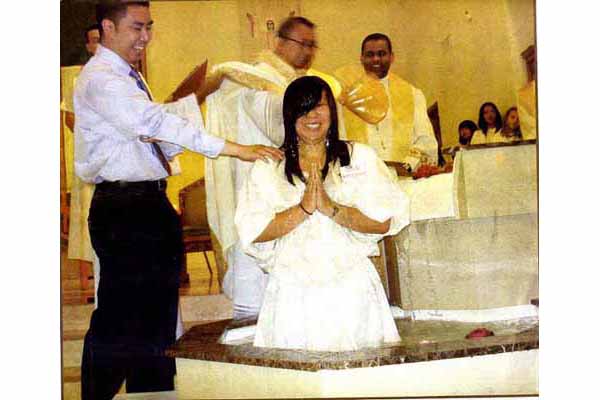 New ritual of Baptism in the Catholic Church